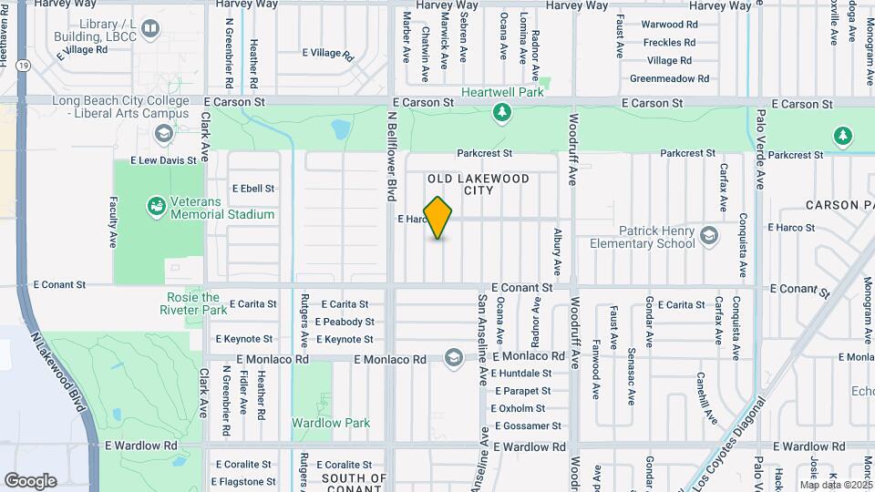 3755 Marwick Ave Map and Location Details