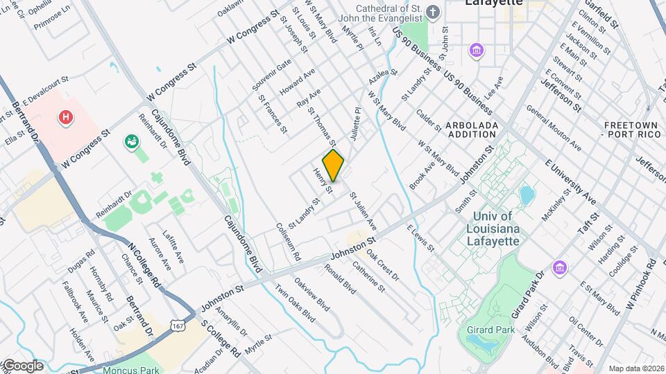 913 St Landry St, Unit #8 Mapa y Detalles de la Ubicación