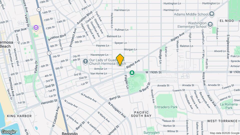 1815 Armour Ln Map and Location Details