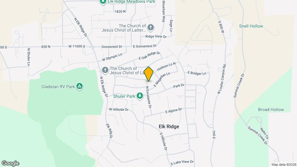 326 N Escalante Dr, Unit B Mapa y Detalles de la Ubicación