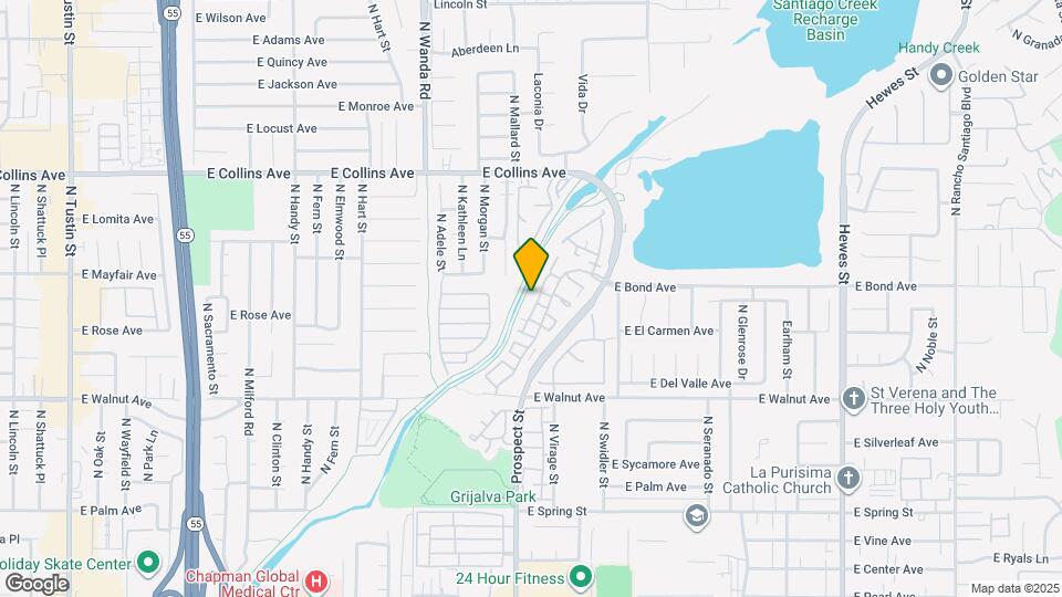 3338 E Hammond Cir Map and Location Details