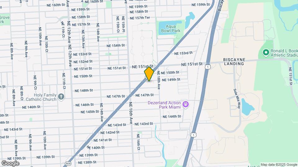 1720-1730 NE 149th St Mapa y Detalles de la Ubicación