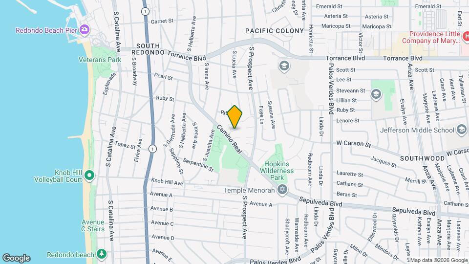 800 Camino Real, Unit 302 Map and Location Details
