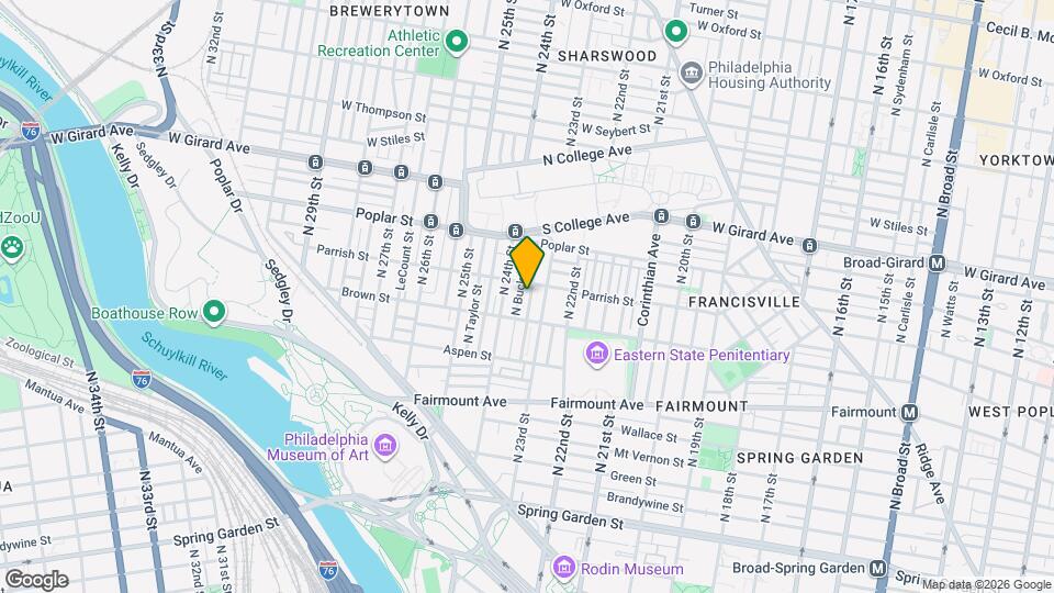 824 N Judson St Map and Location Details