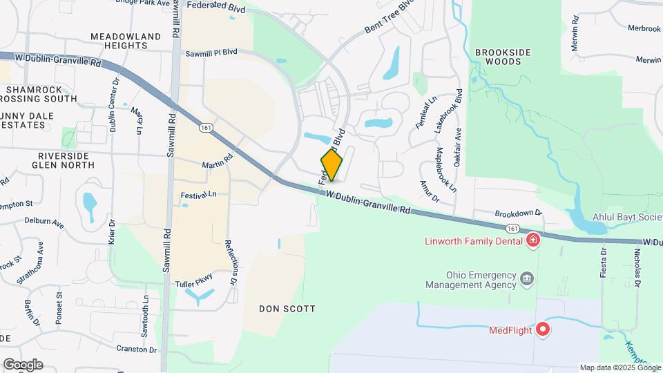 6785 Villabrook Dr Map and Location Details