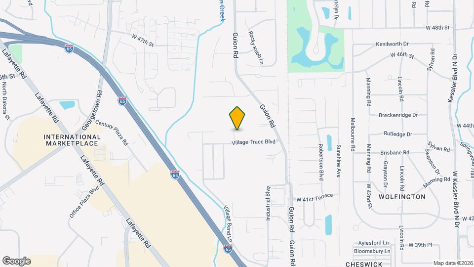 4349 Village Trace Ct Map and Location Details