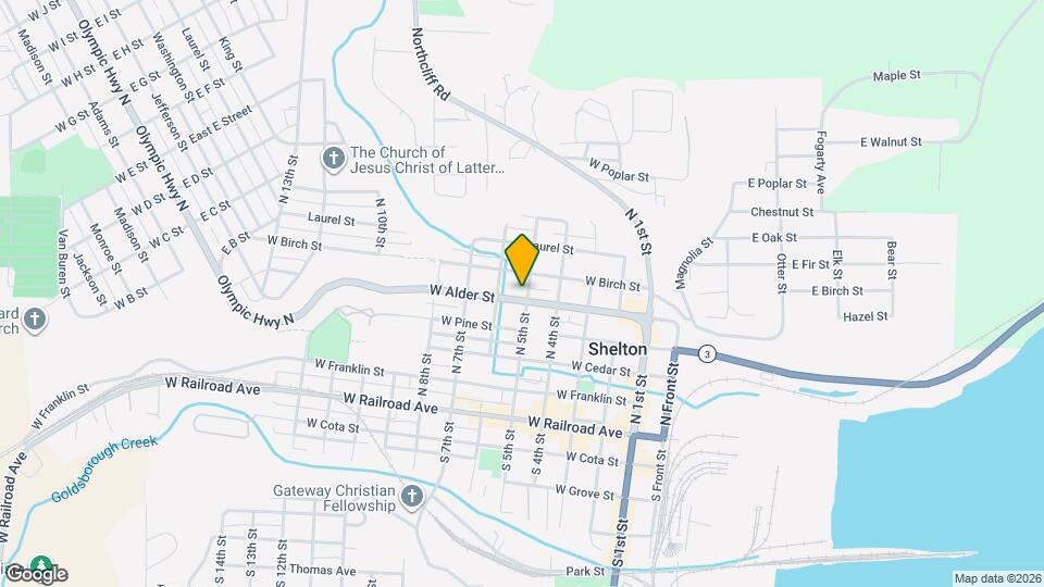 507 N 5th St Map and Location Details