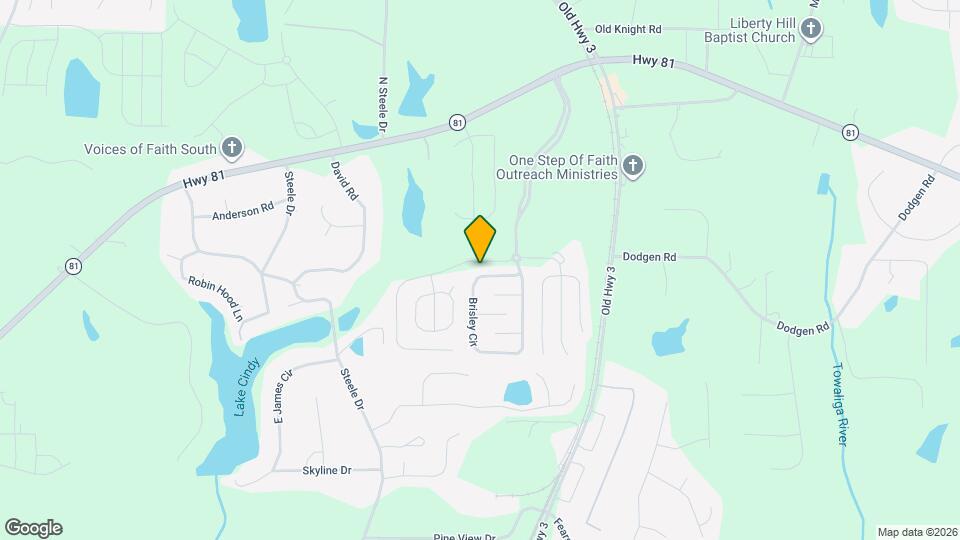 824 Brisley Cir Map and Location Details