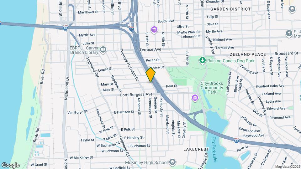 1704 Braddock St Map and Location Details