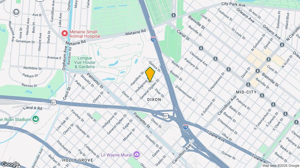 8917 Pear St Map and Location Details