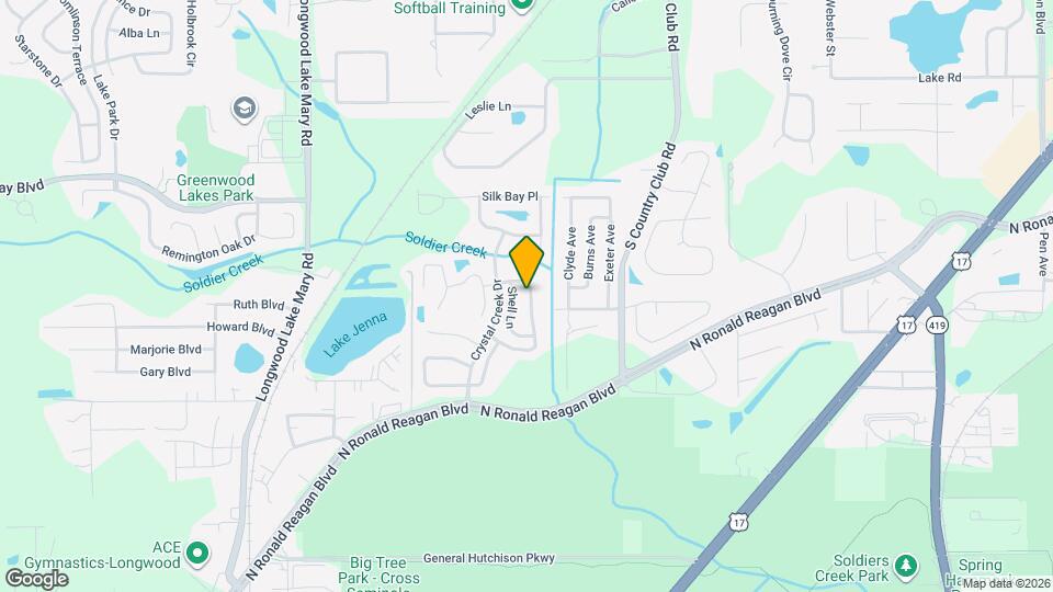 549 Tall Oaks Terrace Map and Location Details