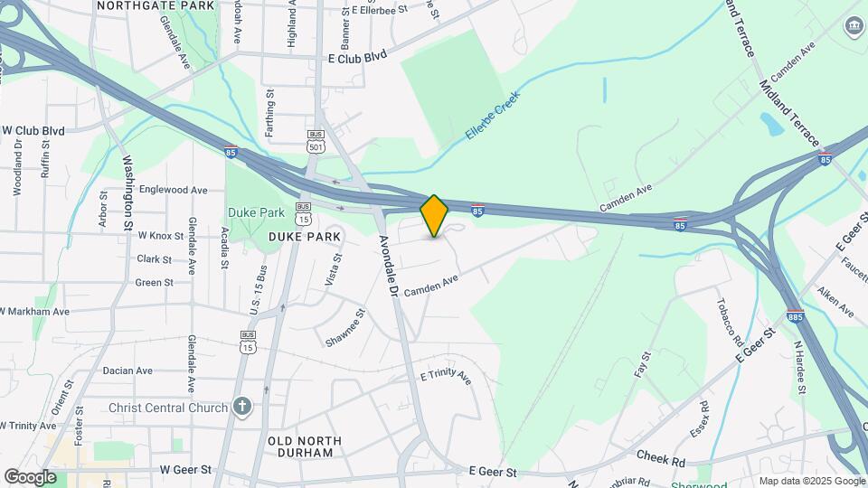 621 E Knox St Map and Location Details