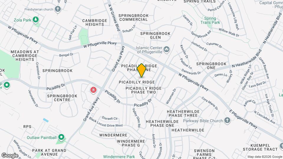 17411 Rannoch Dr Map and Location Details