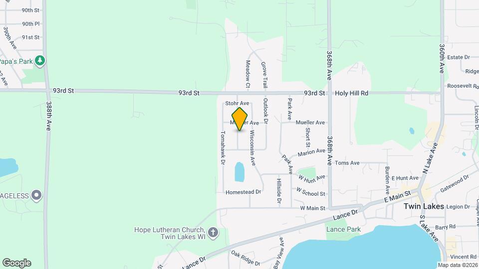 540 Arrowhead Dr Mapa y Detalles de la Ubicación