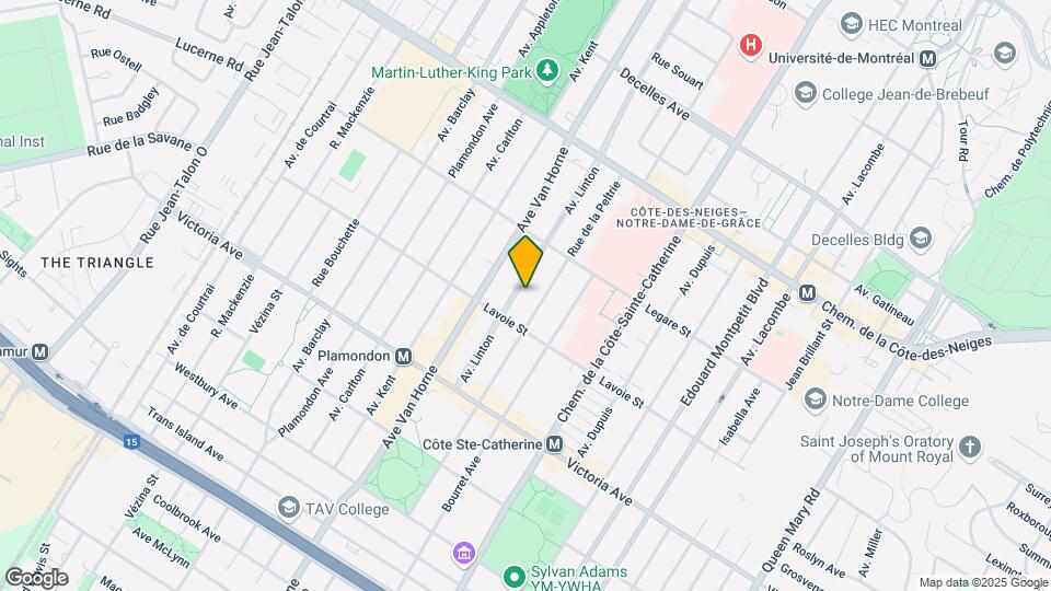 4380 Linton Av Map and Location Details