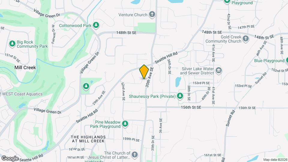 15313 34th Dr SE Map and Location Details