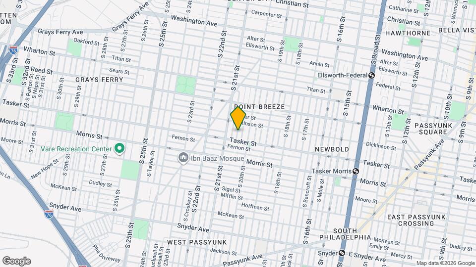 1535 S Capitol St Map and Location Details