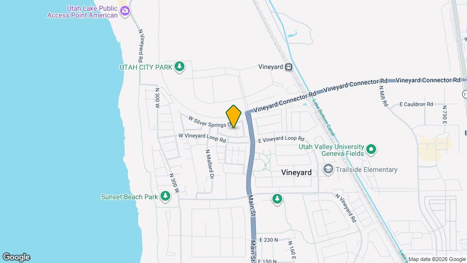 627 N Sun Peak Dr Map and Location Details