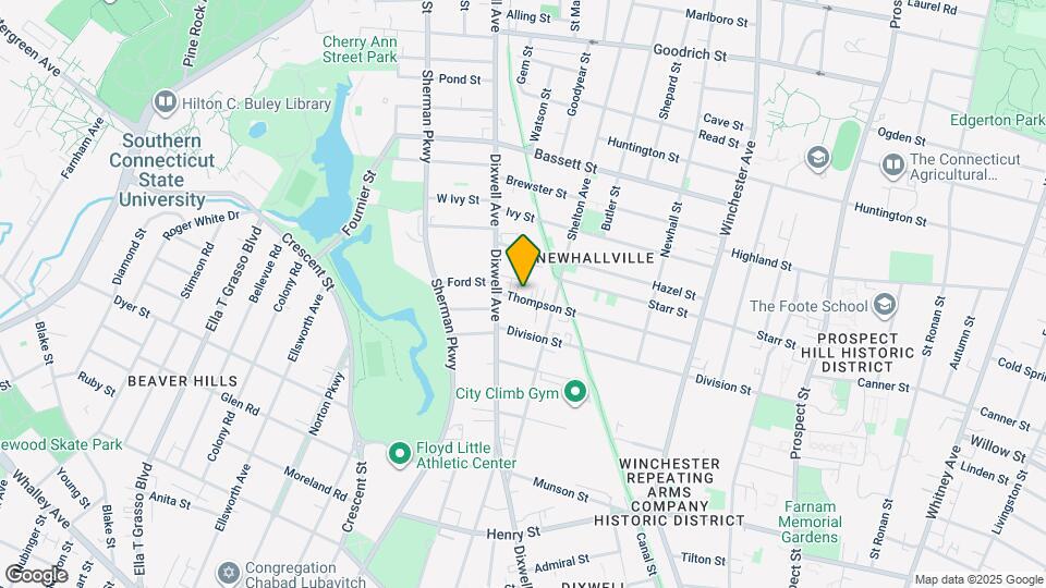 185 Thompson St, Unit 4 Map and Location Details