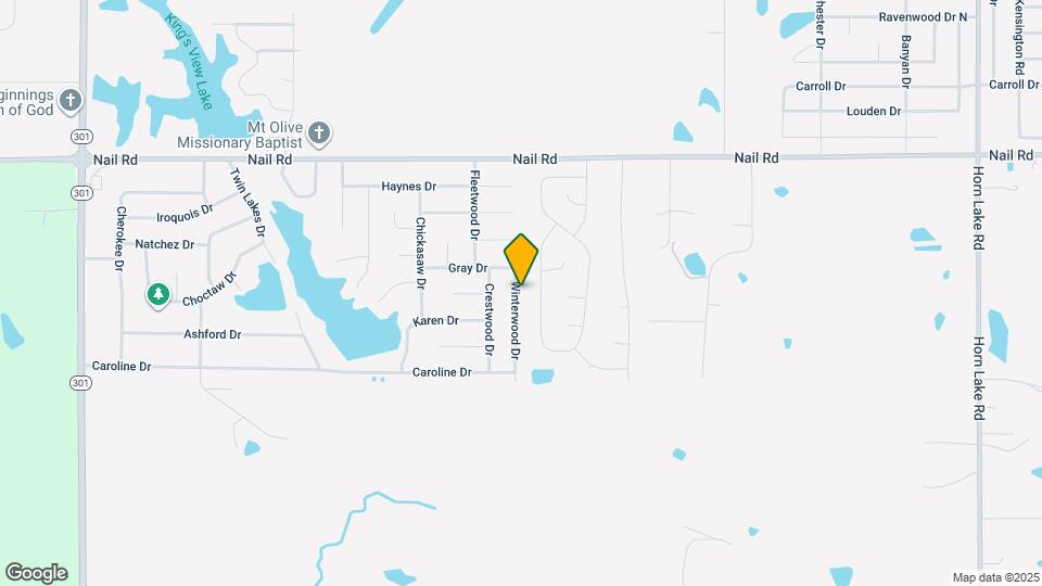 5698 Winterwood Dr Map and Location Details