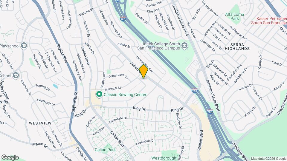 215 Dennis Dr Mapa y Detalles de la Ubicación