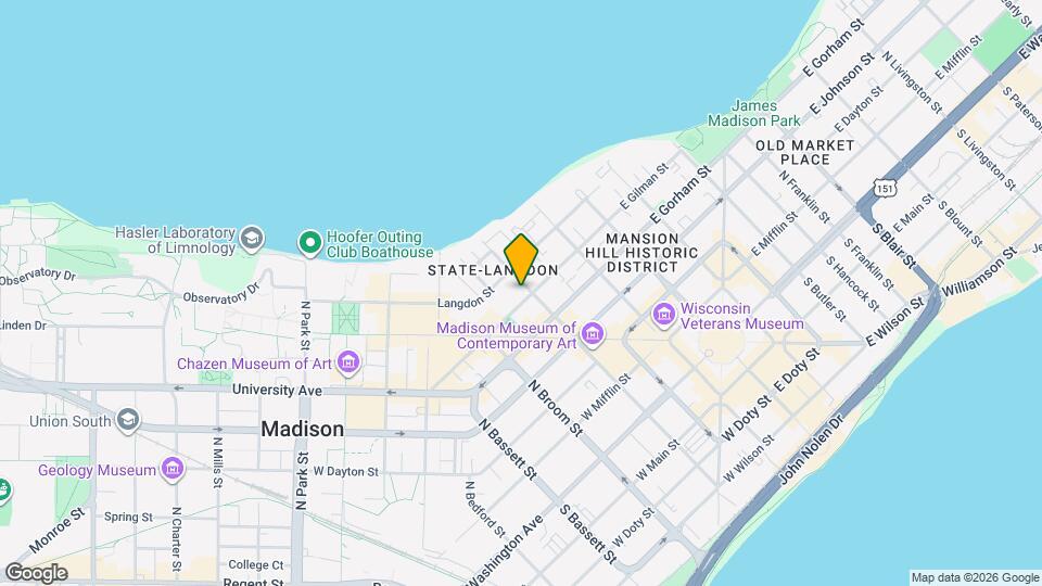 504 N Henry St Mapa y Detalles de la Ubicación