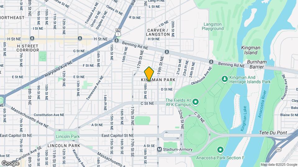 423 18th St NE Map and Location Details