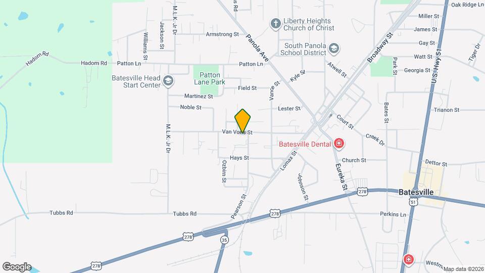 213 Van Voris St Map and Location Details