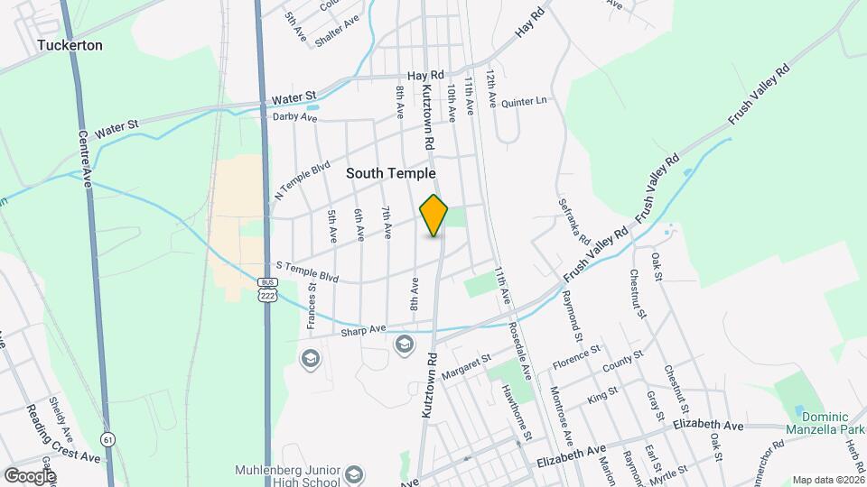 4120 Kutztown Rd, Unit 2nd floor Map and Location Details