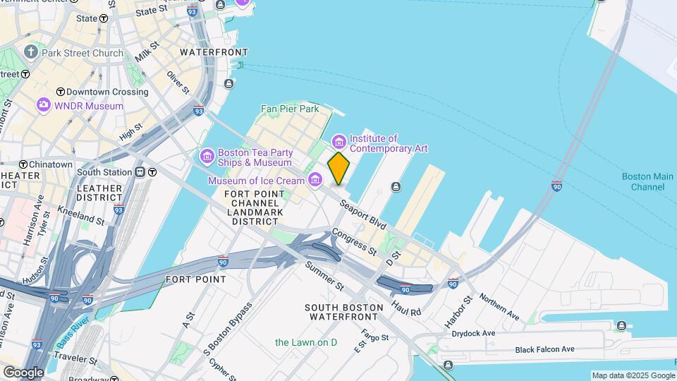 100 Pier 4 Blvd., Unit FL5-ID501 Map and Location Details