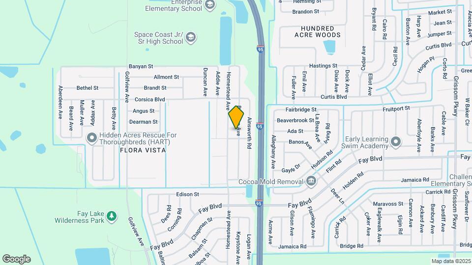 6434 Bamboo Ave Map and Location Details