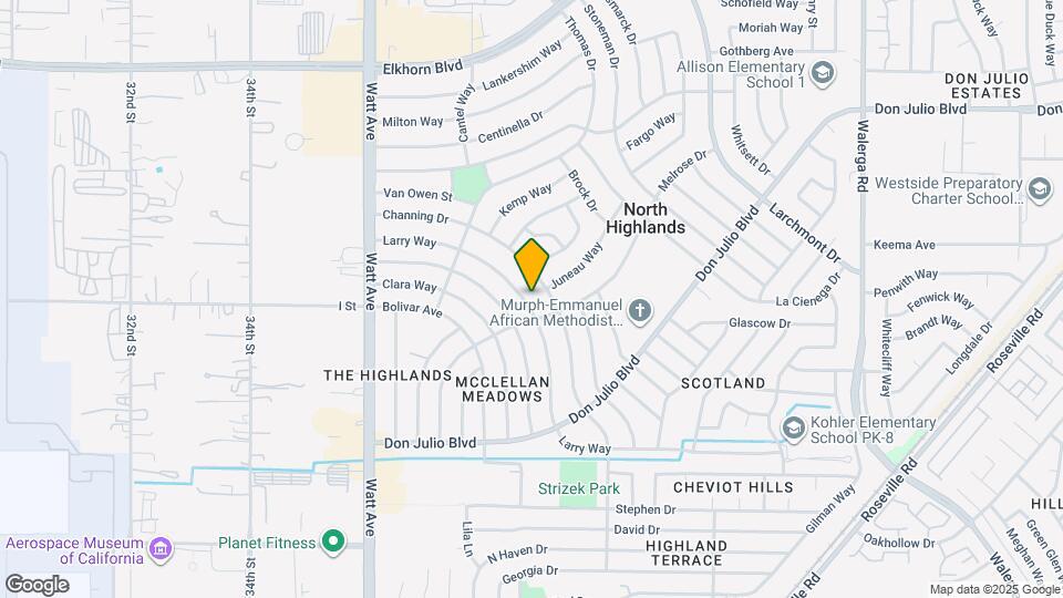 6408 Larry Way Map and Location Details