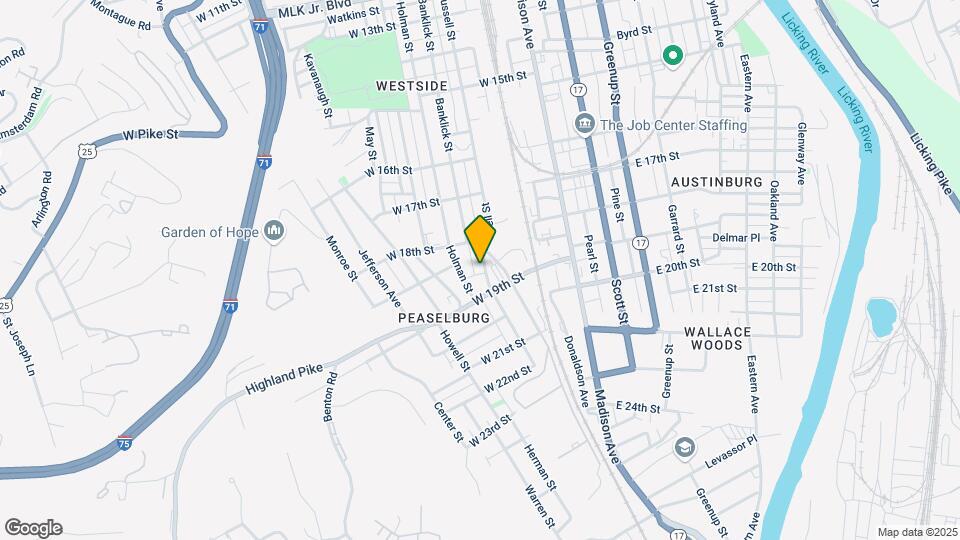 1823 Russell St Mapa y Detalles de la Ubicación