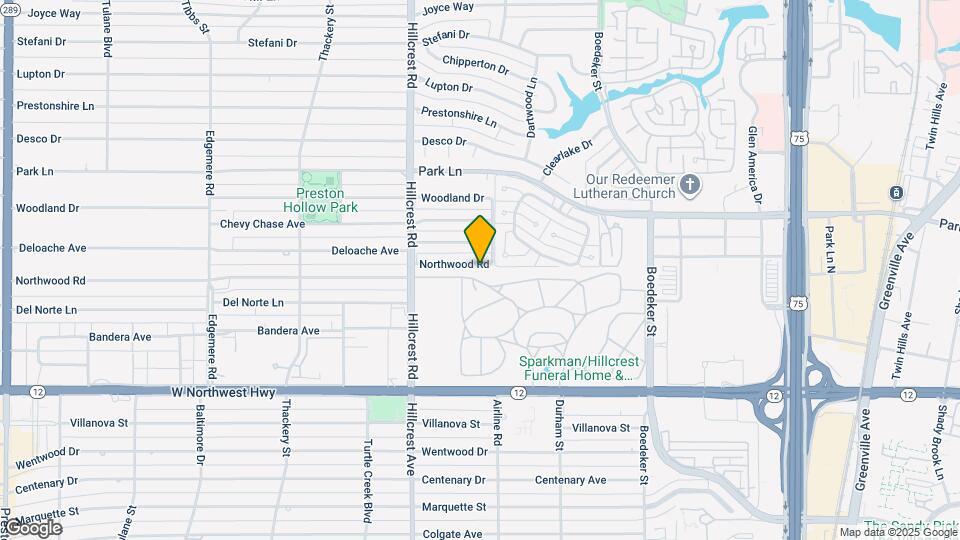 7018 Northwood Rd Map and Location Details