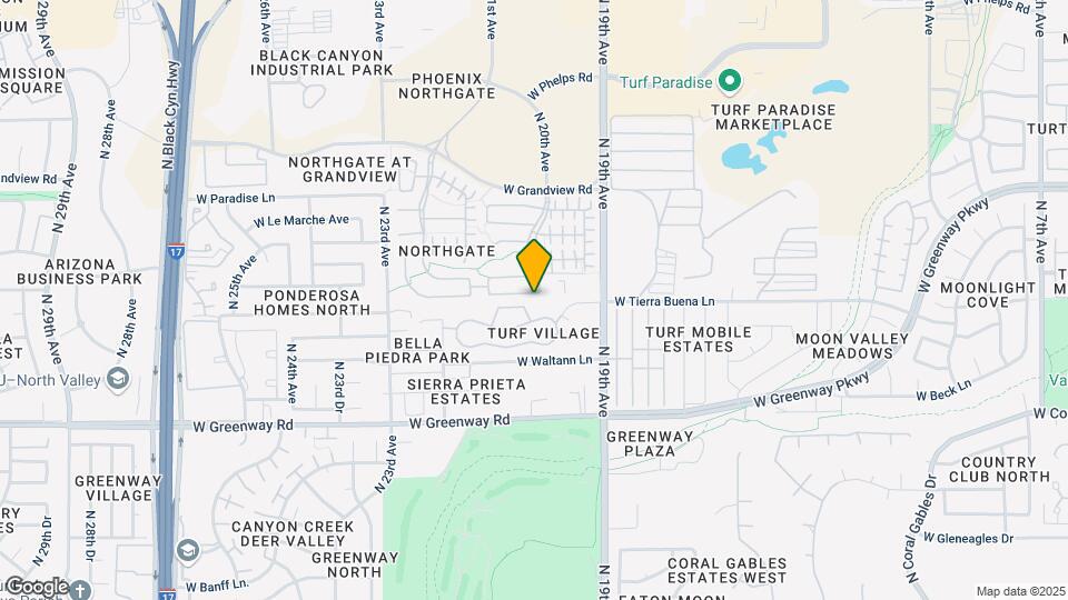 2015 W Kathleen Rd Map and Location Details