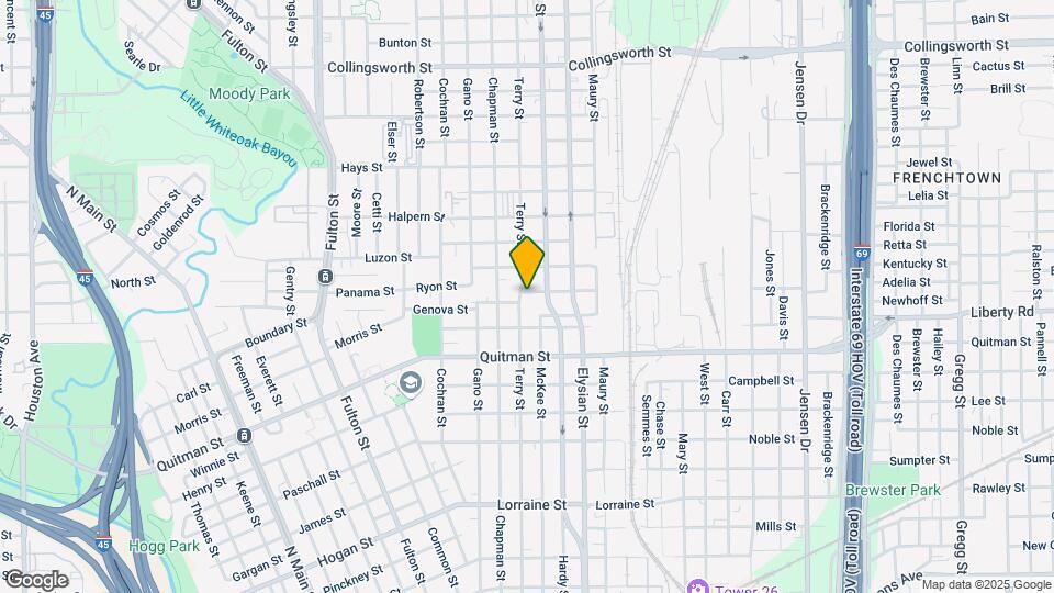 1506 Ryon St Map and Location Details