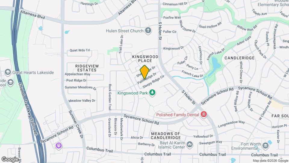 4817 Palm Ridge Dr Map and Location Details