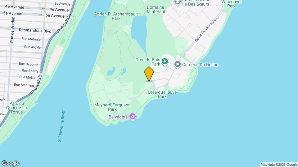 201 de la Pointe-Sud Map and Location Details