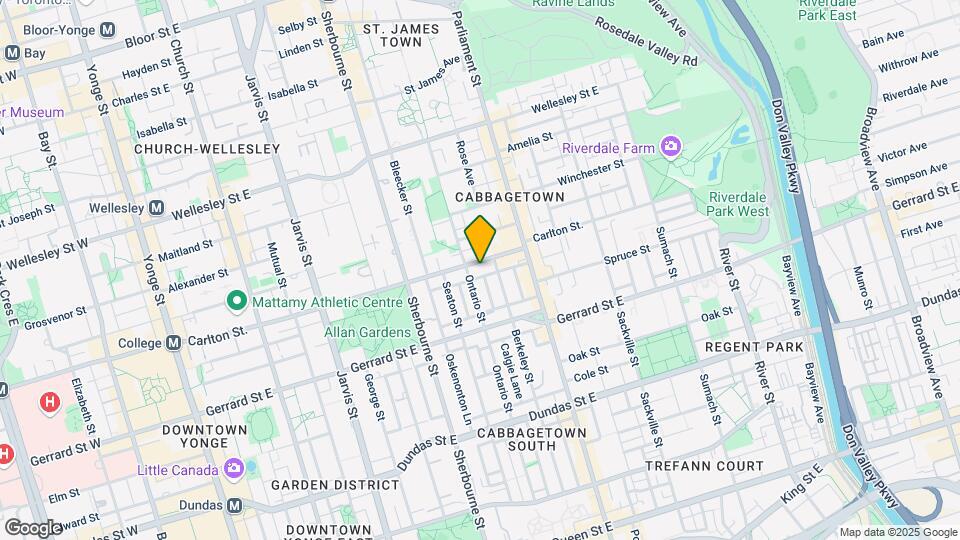 205-207 Carlton St Map and Location Details