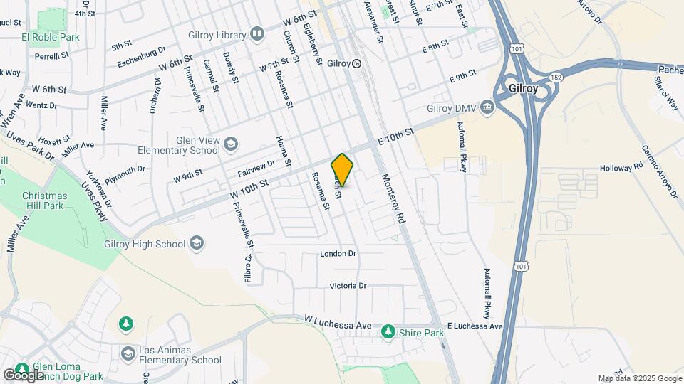 6808 Church St Mapa y Detalles de la Ubicación