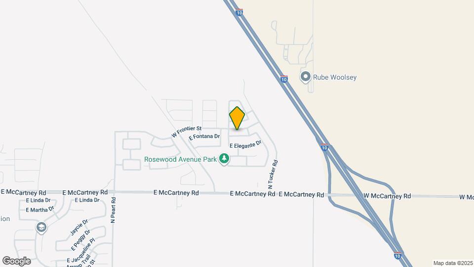 1744 E Fontana Dr Map and Location Details
