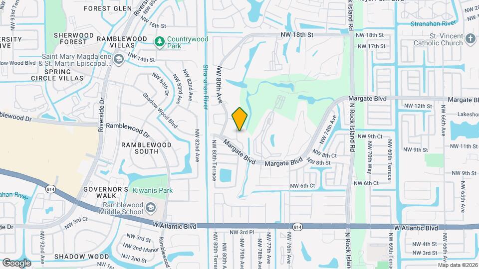 950 NW 80th Ave Map and Location Details