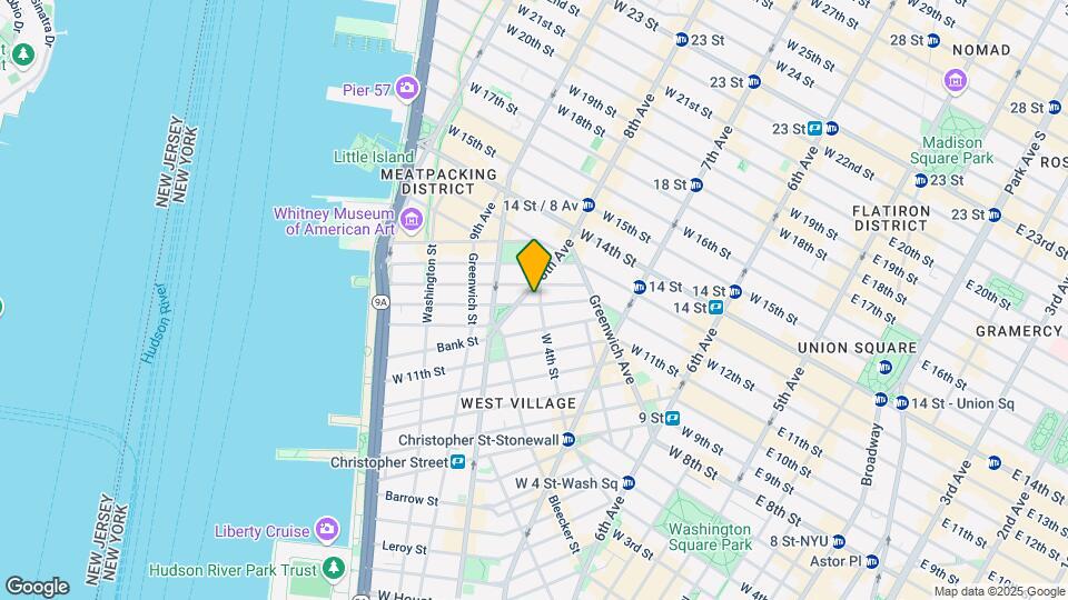 285 West 12th St Mapa y Detalles de la Ubicación