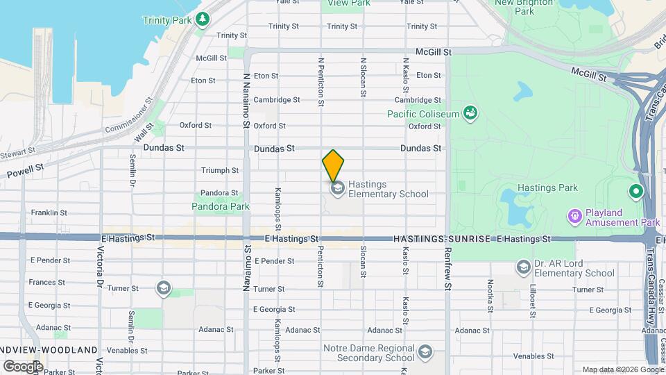 2629 Pandora St Map and Location Details