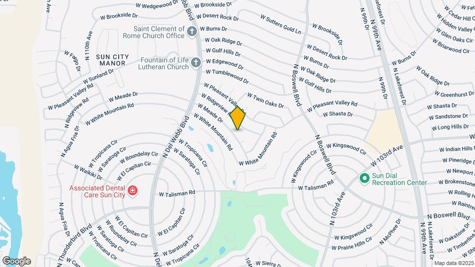 10422 W Meade Dr Mapa y Detalles de la Ubicación