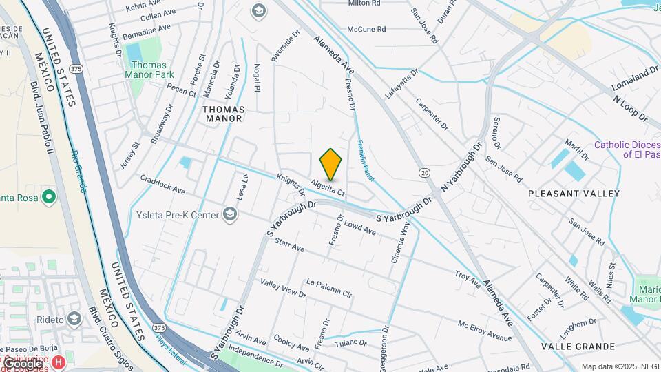 8051 Algerita Ct Map and Location Details