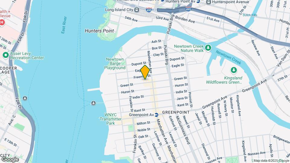 145 Green St Mapa y Detalles de la Ubicación