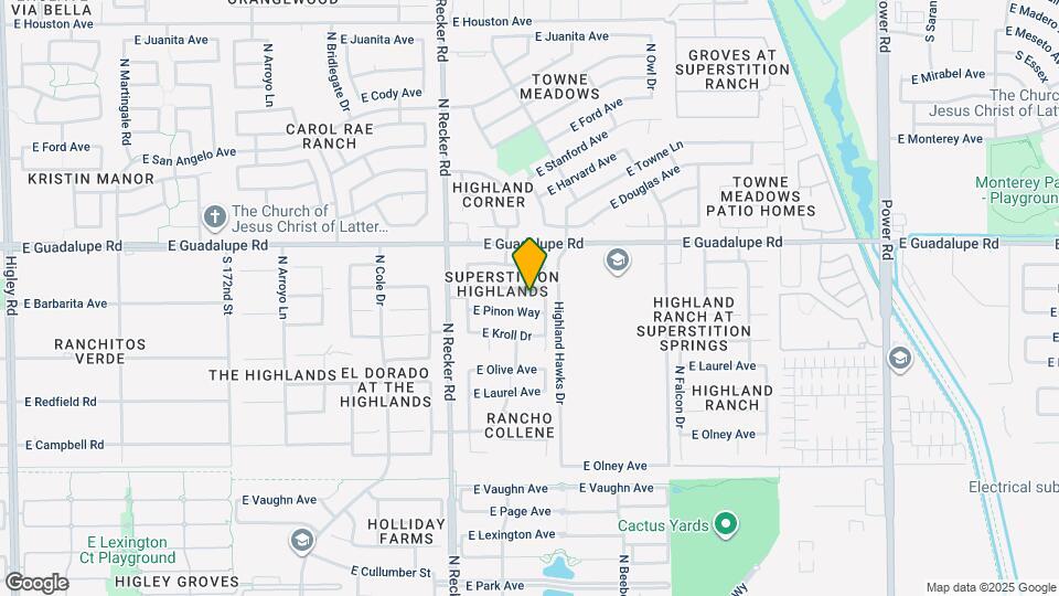 4139 E Breckenridge Way Map and Location Details