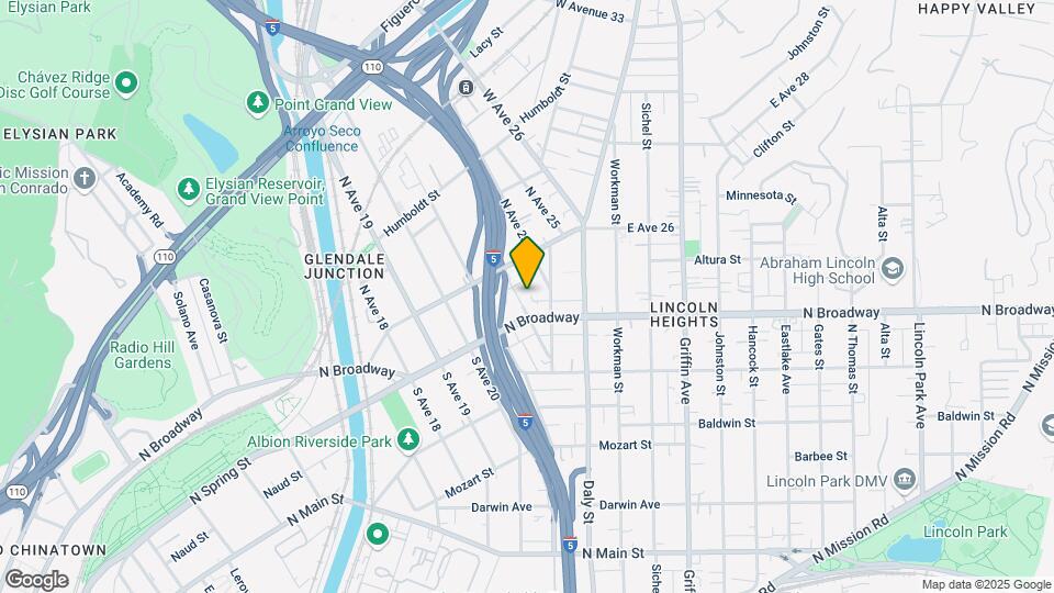 Lincoln Heights Apartments Map and Location Details