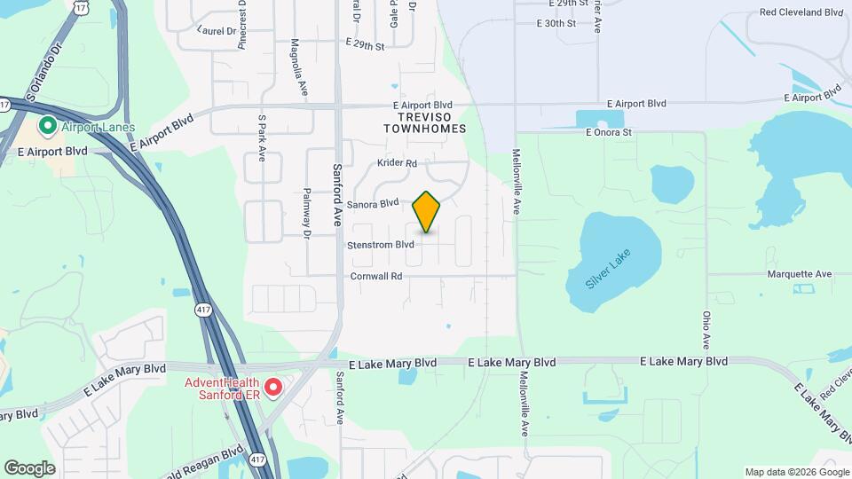 134 N Aberdeen Cir Map and Location Details